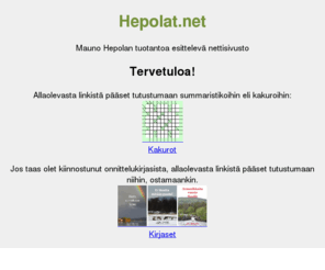 hepolat.net: Hepolan kotisivu
