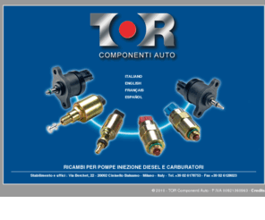 torcomponenti.com: TOR - Componenti Auto
Tor - componenti auto