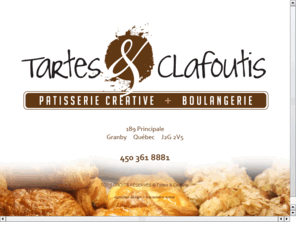 tartesetclafoutis.com: Tartes et Clafoutis
TARTES & CLAFOUTIS pâtiserie créative et boulangerie
