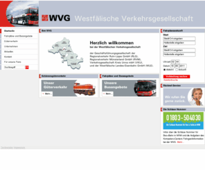 wvg-online.de: WVG - Westfälische Verkehrsgesellschaft
Westfälische Verkehrsgesellschaft mbH