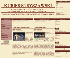 kurierstryszawski.com.pl: www.kurierstryszawski.com.pl - Start
Joomla - portal dynamiczny i system zarzšdzania treciš