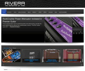 myriveraamp.com: Rivera Amplification | 818-767-4600
Rivera Amplification offers high-end guitar amps, cabinets, and effects pedals hand made in California, USA.