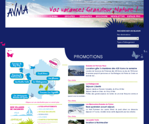 avma-vacances.com: AVMA:association de Vacances de la Mutualité Agricole vous accueille dans ses villages vacances
Offrez vous des vacances liberté avec la location de gite et profitez des infrastructures de nos villages de vacances : piscine, animations, soirées 