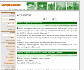 campspeicher.com: CampSpeicher - Live Journal
CampSpeicher's Site