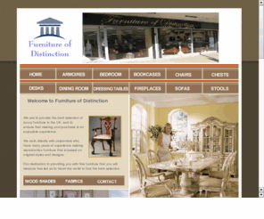 pennygate.net: Reproduction Furniture
Furniture of Distinction offers a large selection of antique reproduction furniture for wholesaler, reseller, interior designer, mahogany furniture projects, reproduction antique furniture. Oak tables