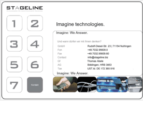 stageline.biz: Stageline - Planungsbüro für medientechnische Ereignisse
Stageline - Planungsbüro für medientechnische Ereignisse