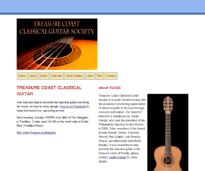 tccgs.org: Treasure Coast Classical Guitar Society Home
