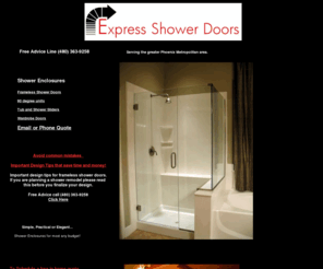 expressshowerdoors.com: Timely and Reliable, Shower doors, Bath and Kitchen remodeling, cultured marble ,solid surface and granite
Frameless shower doors and bathroom design ideas