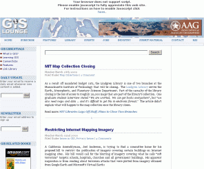 gislounge.com:  GIS Lounge - Geographic Information Systems
