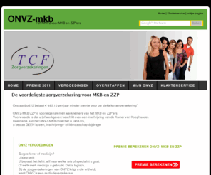 onvz-mkb.nl: onvz-mkb.nl
ziektekostenverzekering MKB 2010 goedkoper