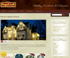 regalcrafthomes.com: RegalCraft Homes - Home Page
RegalCraft Homes ::: Building Excellence and Distinction