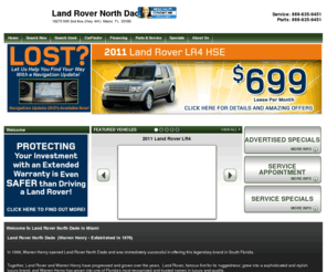 landrovernorthdade.com: Miami Land Rover Cars For Sale | Pompano Beach, West Palm Beach, & Fort Pierce Dealership
Search Land Rover North Dade's Miami Land Rover dealership online and browse our selection of new Land Rover cars and SUVs. Buy a new or used Land Rover in Miami at Land Rover North Dade. Serving Pompano Beach, West Palm Beach, & Fort Pierce, Florida.