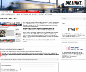 linkes-cms.de: LINKES CMS: Das LINKE CMS
