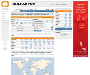 restpladser.com: SOLFAKTOR
Nordens største rejsedatabase