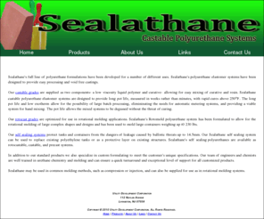 sealathane.com: Sealathane Rotocast and Castable Urethanes
Syntactic Foam Products for use in deep sea submergence, buoyancy, flotation, tooling, or void fills
