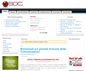 comunicazionidimassa.net: comunicazioni di massa
comunicazioni di massa, Scienze della Comunicazione Perugia