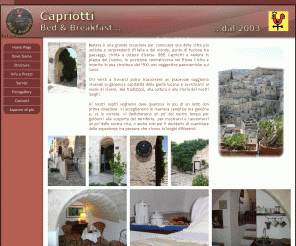 Capriotti-bed-breakfast.it: Capriotti Bed And Breakfast;Matera B&B&B ...