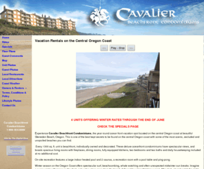 cavaliercondos.com: Vacation Rentals on the Central Oregon Coast - Cavalier Beachfront Condominiums
Cavalier Condominiums for superb accommodations on the central Oregon coast.