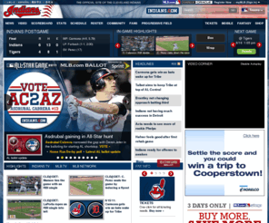 clevelandindians.info: The Official Site of The Cleveland Indians | indians.com: Homepage
Major League Baseball