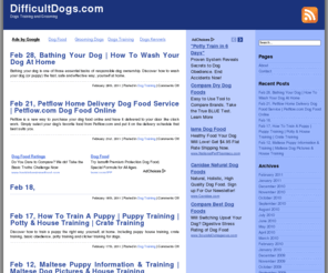 difficultdogs.com: Difficult Dogs - Training and Grooming
Difficult Dogs training and grooming resources.