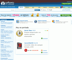 softonic.net: Free software downloads and reviews - Softonic
Reviews and free software downloads for Windows, Mac, Palm, Pocket PC, and Mobile Phones. The best programs and games. Buy software directly online.