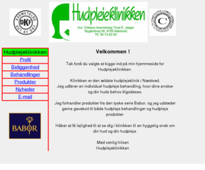 hudplejeklinikken.com: Hudplejeklinikken - Tove Jæger
