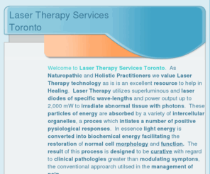 lasertherapyservicestoronto.com: Laser Therapy Services Toronto
