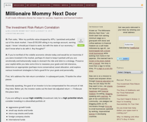 millionairemommynextdoor.com: Millionaire Mommy Next Door — A self-made millionaire shares her recipe for success, happiness and financial freedom
A self-made millionaire shares her recipe for success, happiness and financial freedom.