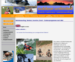 outdoor-unlimited.at: Outdoor unlimited - Ihr kompetenter Partner für Outdoor
