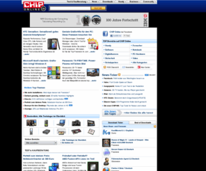 chip.de: CHIP Online - Deutschlands Webseite Nr. 1 für Computer, Handy und Home Entertainment
News, Test & Kaufberatung zu PC, Computer, Handy und Home Entertainment.