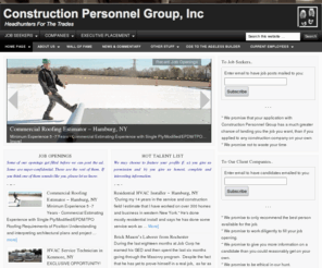 sqrfoot.net: Construction Personnel Group Inc (CPGworks) — WNY's 1st Career Consulting Firm dedicated completely to Construction Professionals
Headhunters for the Construction Trades