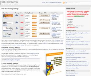 webhostrating.org: Web Host Rating
