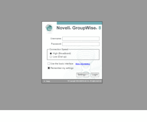 dreesmail.com: GroupWise Webaccess
