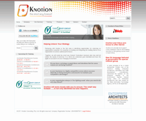 knotion.net: Knotion - Home
Knotion Consulting - Enterprise Architecture Specialists, Why to partner with Knotion