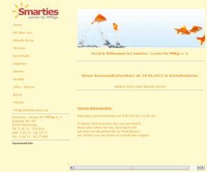 smarties-web.org: Smarties - Lernen für Pfiffige - die Seite für hochbegabte Kinder
Hier finden Sie Informationen zu smarties!