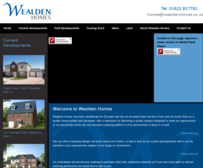 wealdennewhomes.com: New homes in Kent | Kent new homes developer | residential sales of new homes in Kent | Wealden Homes
New homes in Kent - our latest new build property developments for sale. Find a new home in Kent from Wealden Homes, call 01622 817781.