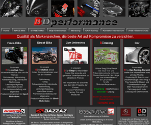 bdperformance.net: Home
selfmapping Motortuning raceservice amerschlaeger dynojet traktionskontrolle arrow akrapovic