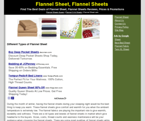 flannelsheet.net: Learn More About Flannel Sheet, Flannel Sheets Reviews, Prices & Promotions
Our website features different types of Flannel Sheet. Read more about Flannel Sheet Reviews, Prices, Promotions with us now.