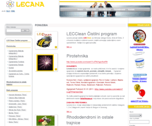 lecclean.com: Lecana - Domov
<p> Opis strani</p> 