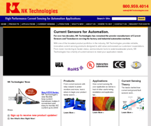 nktechnologies.com: High Performance Current Sensing for Automation Applications - NK Technologies
For over two decades, NK Technologies has remained the premier manufacturer of Current Sensors and Transducers serving the factory and industrial automation markets.,