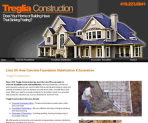 tregliaconstruction.com: Concrete Foundation Services Lima, OH - Treglia Construction
Call Treglia Construction of Lima, OH for all your concrete foundation stabilization, excavation and demolition needs. Since 1959. 419-223-6841.<br />