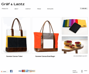 woolfelt.net: Graf & Lantz
Graf & Lantz design accessories primarily with imported merino wool felt from Germany. Our products include wine carriers, tote bags, belts, holiday products, tabletop products