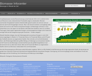 biomasse-infocenter.net: Biomasse Infocenter — Bioenergie im Wandel der Zeit
Bioenergie im Wandel der Zeit