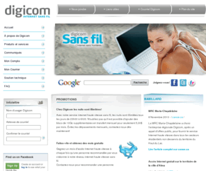 digicom.qc.ca: Digicom - Internet sans fil
Fournisseur Internet sans fil