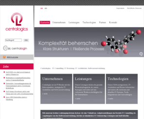 favlog.biz: IT Consulting. IT Beratung. IT Architektur. Softwareentwicklung. Anwendungsentwicklung. IT Outsourcing.
Centralogics ist ein externer IT-Berater für IT Consulting mit den Schwerpunkten  strategische IT-Architektur und Softwareentwicklung und bietet Leistungen aus den Bereichen: IT Consulting, IT Beratung, IT-Architektur, Softwareentwicklung, Anwendungsentwicklung, IT Outsourcing 