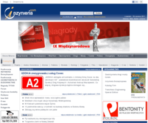 i-b.pl: Inzynieria.com - Portal inżynieryjny - strona główna
Polski portal inżynieryjny, zawierający stale aktualizowane wiadomości, analizy, komentarze, artykuły oraz katalog firm z branż: inżynieria bezwykopowa, wod-kan, geoinżynieria, drogi, mosty, tunele, paliwa, energetyka, budownictwo, IT jak również pełne archiwum periodyków Inżynieria Bezwykopowa oraz Geoinżynieria drogi mosty tunele. Portal jest też źródłem wiedzy na temat organizowanych przez nas konferencji technicznych INŻYNIERIA oraz GEOINŻYNIERIA W BUDOWNICTWIE oraz innych imprez branżowych krajowych i zagranicznych.