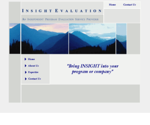 insightevaluation.com: Insight Evaluation: Home
Insight Evaluation