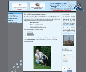 mobile-hundeschule-rostock.com: Hundeschule Rostock  - mobile Hundeschule Schönfelder
Hundeschule Rostock: Individuelles, professionelles Hundetraining und Beratung erfahrener Hundetrainer der mobilen Hundeschule Schönfelder.