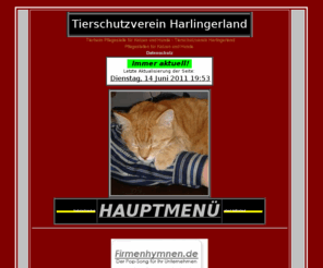 tierschutzverein.info: TIERSCHUTZVEREIN HARLINGERLAND - Pflegestelle, Hunde - Tierheim Pflegestelle für Katzen, Hunde und Vögel. Tierschutzverein - Info
Tierschutzverein im Harlingerland, Tierheim, Pflegestelle für Katzen, Hunde und Voegel. Wir haben besonders viele Katzen und Hunde in unseren Pflegestellen.