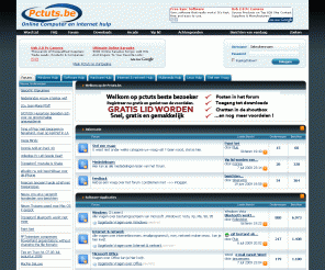 pctuts.be: Pctuts Helpforum - Hulpforum voor computerproblemen en vragen
Gratis computerhulp,  Bent u opzoek naar gratis computer hulp? Neem dan eens een kijkje op onze forum